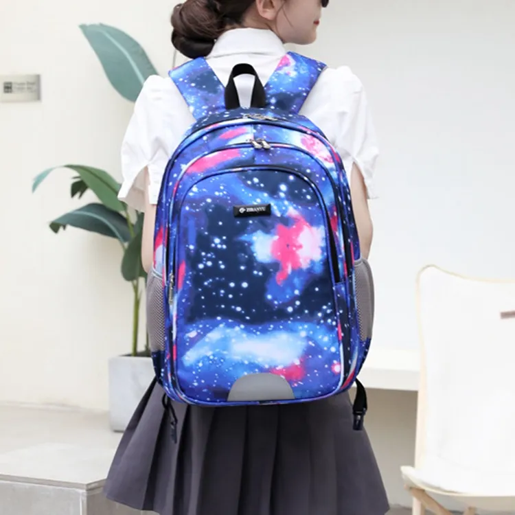 Natural Fish Nylon Backpack Unisex-1