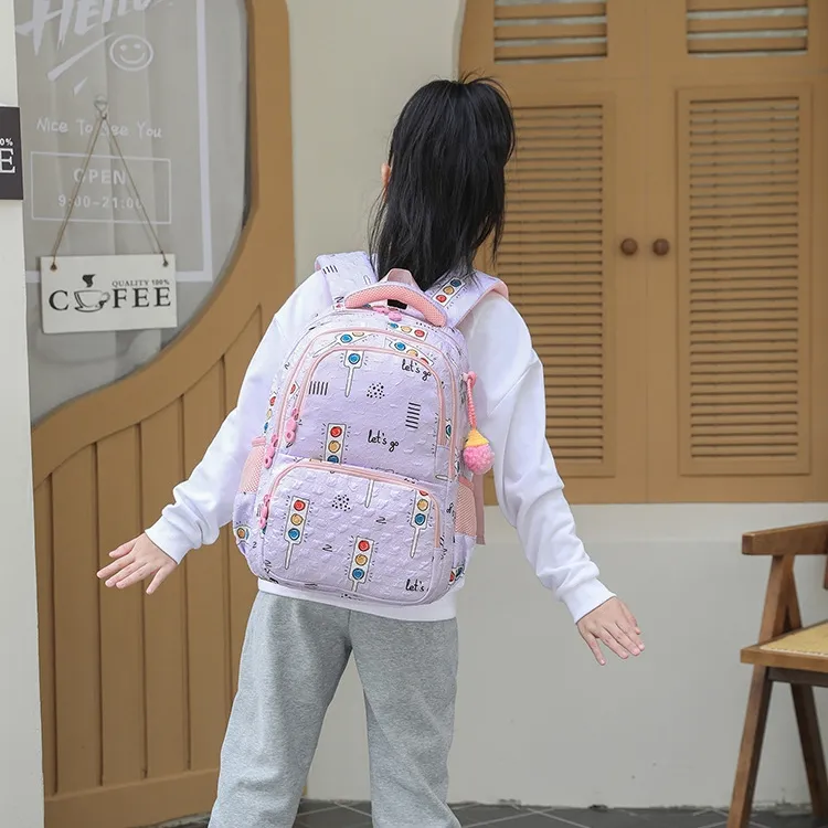 Natural Fish Oxford Backpack Women's-5