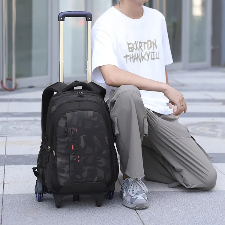 Natural Fish Oxford Backpack Unisex-14