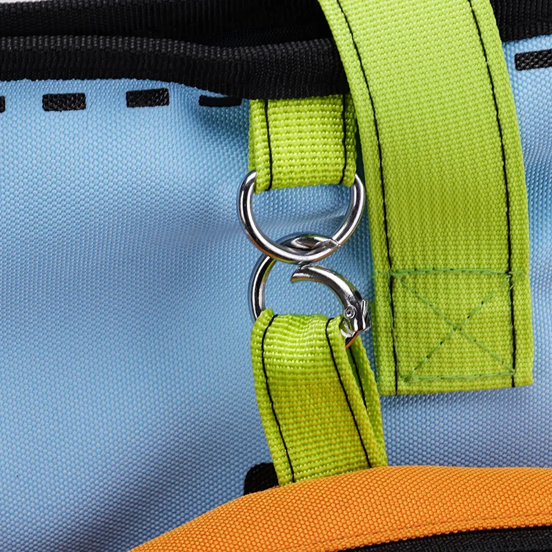 Strange Orange Badminton Racket Bags 2 Pcs Crossbody Bag Orange Blue Unisex-5