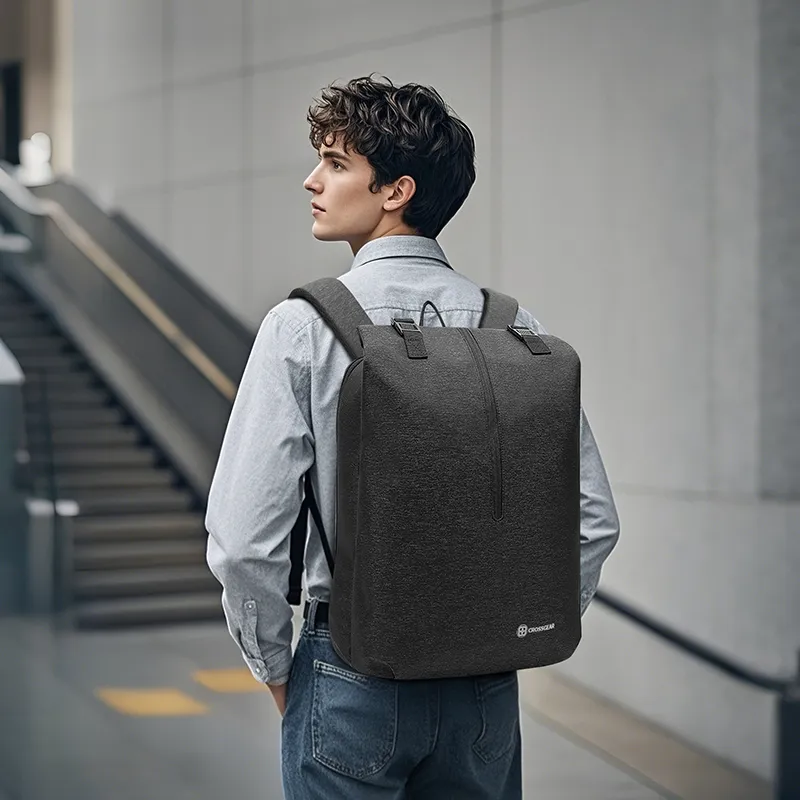 CROSSGEAR Water Repellent Fabric Backpack Men's Multicolor-8