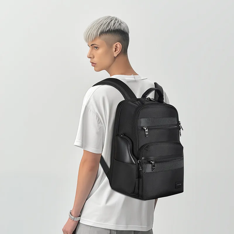 CROSSGEAR Polyester Backpack Men's Black-4