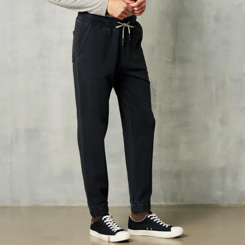 MCS Knitted Sports Pants Men's Light Gray-4