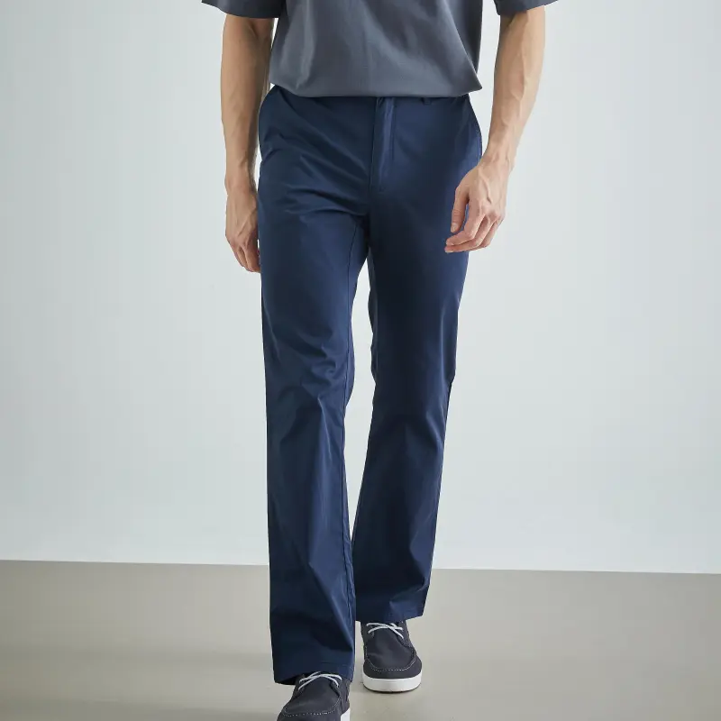 MCS Casual Pants Men Navy Blue K8-3