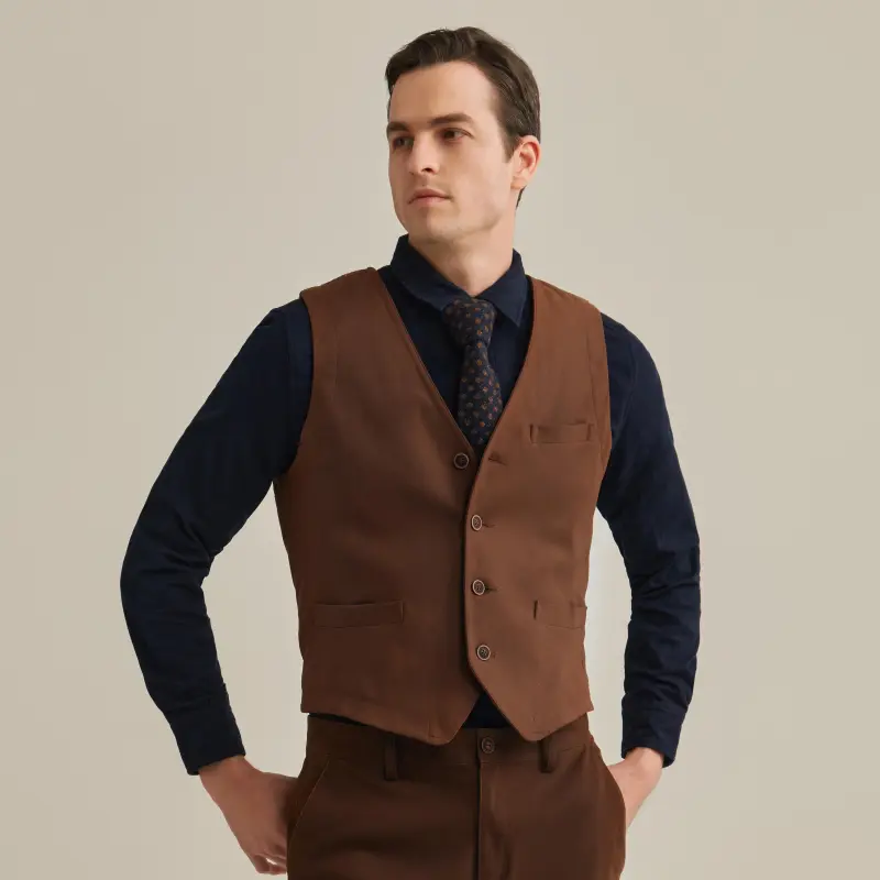 MCS Tank Tops Men's Dark Coffee-3