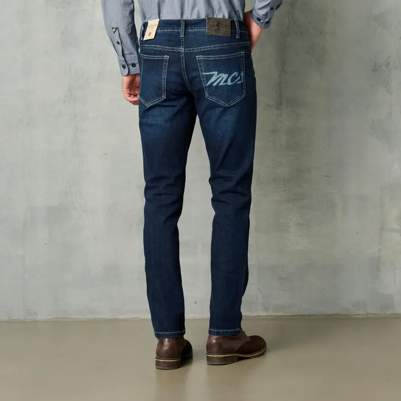 MCS Jeans Men Navy Blue-5