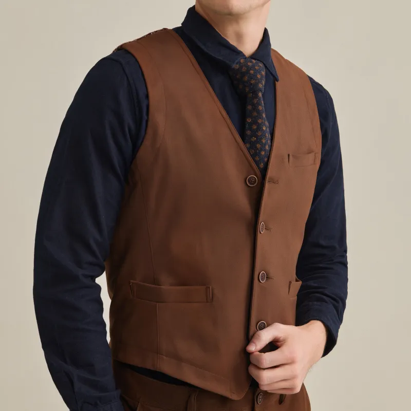 MCS Tank Tops Men's Dark Coffee-5