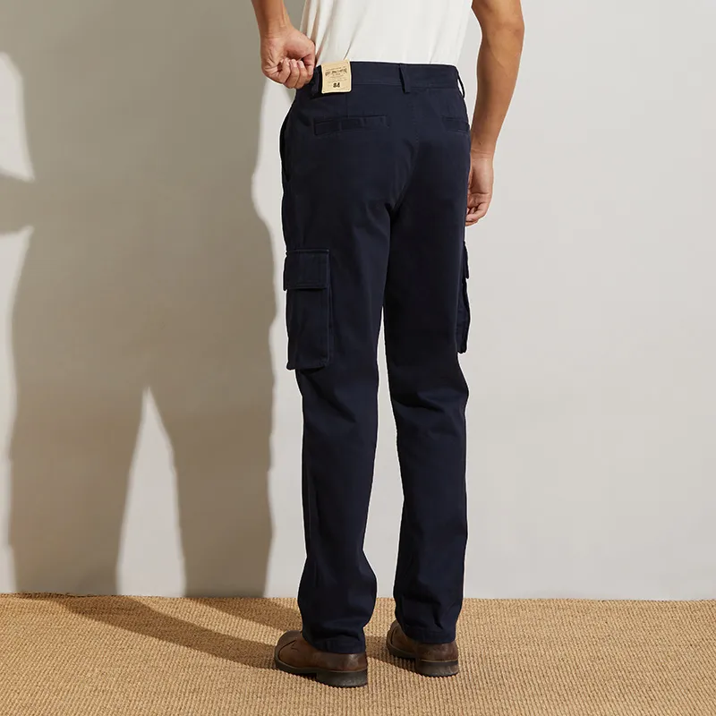 MCS Casual Pants Men's Navy Blue-3