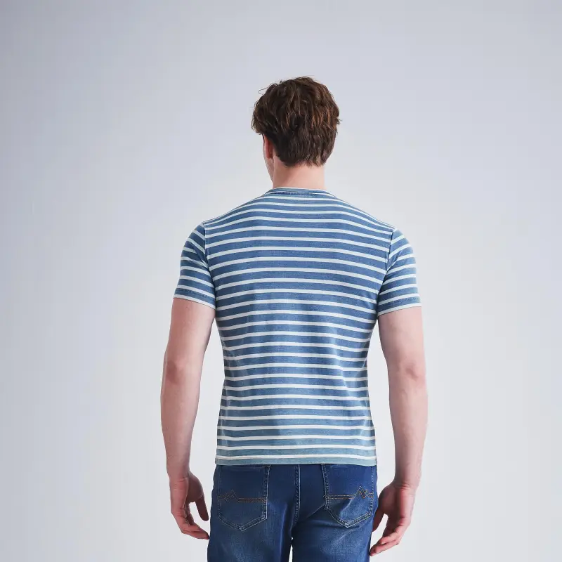 MCS T Shirts Men Blue-3