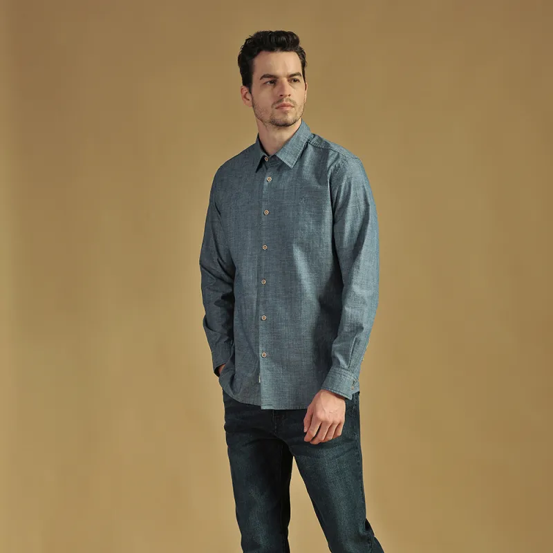 MCS Shirts Men Dark Blue-4
