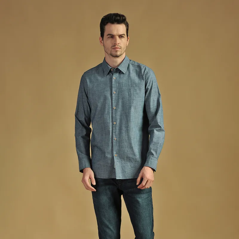 MCS Shirts Men Dark Blue-2