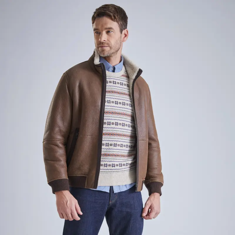 MCS Leather Jackets Men-8