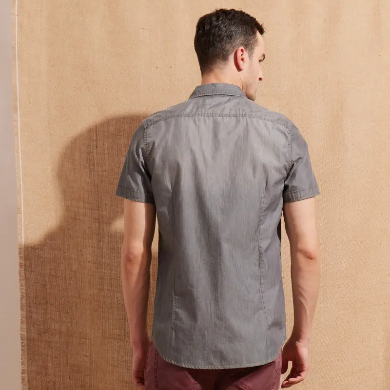 MCS Shirts Men Gray Z3-3
