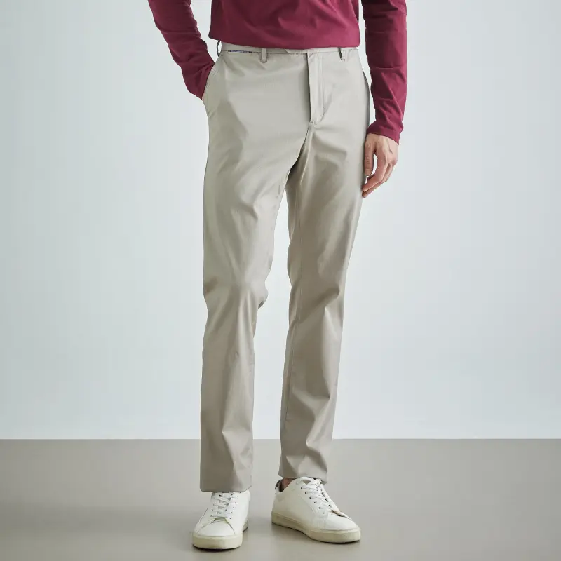MCS Casual Pants Men Beige A5-2