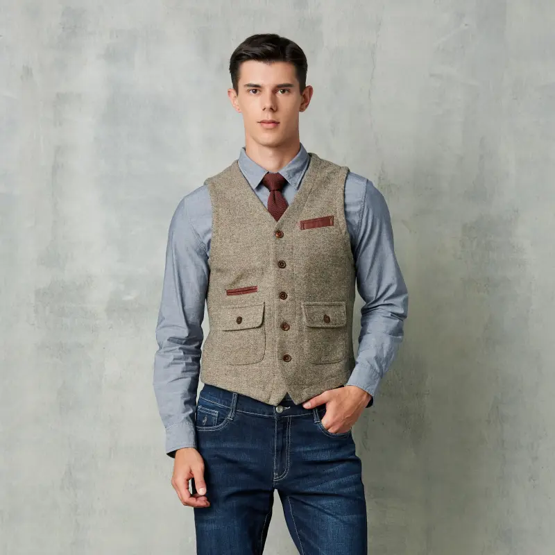 MCS Tank Tops Men Coffee-2