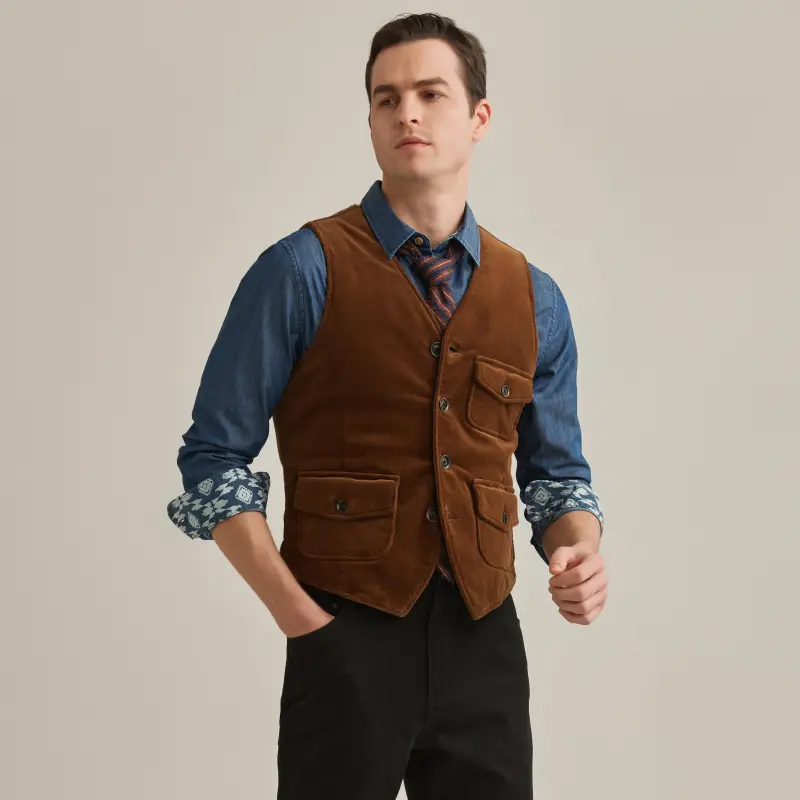 MCS Tank Tops Men Coffee-3