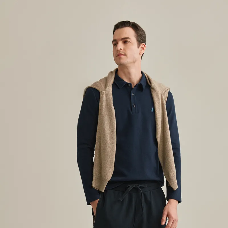 MCS T Shirts Men Navy Blue-3