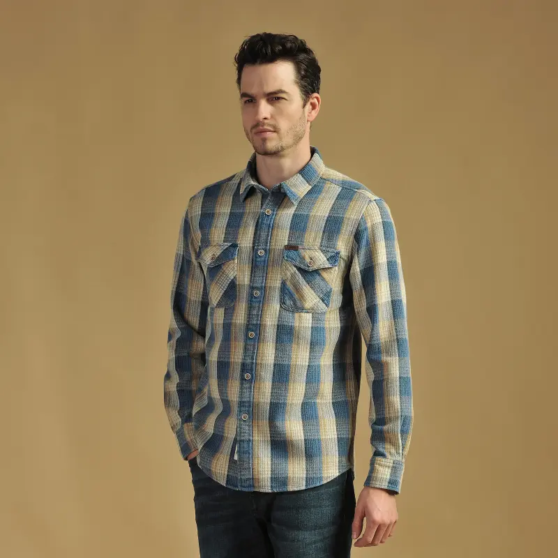 MCS Shirts Men Yellow-3
