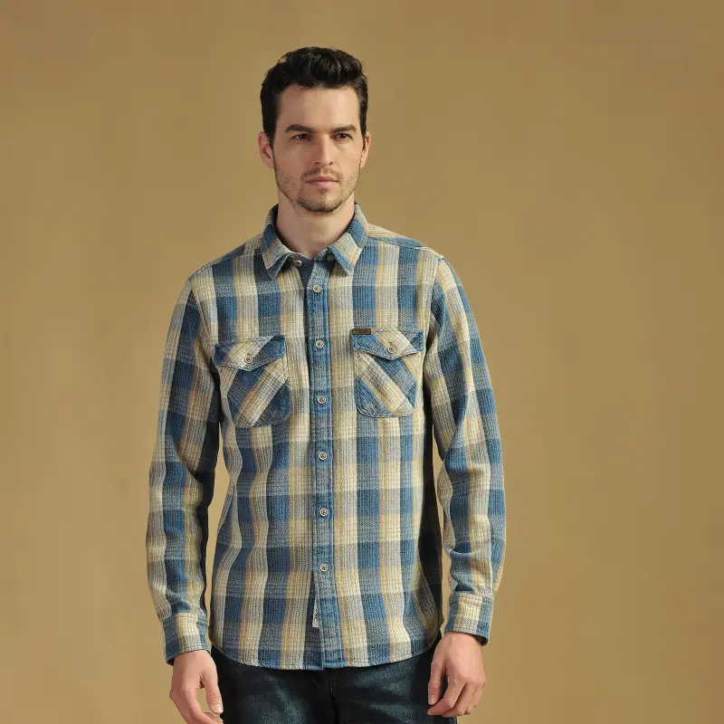 MCS Shirts Men Yellow-2