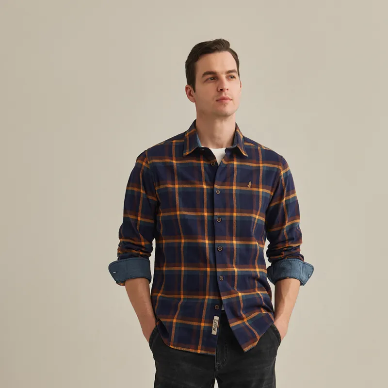 MCS Shirts Men Navy Blue-2