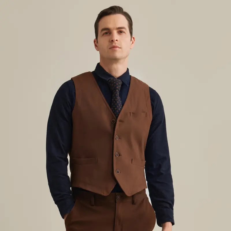 MCS Tank Tops Men's Dark Coffee-2