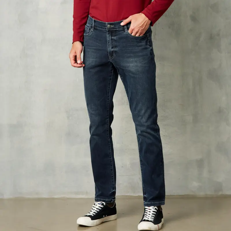 MCS Jeans Men Navy Blue-4