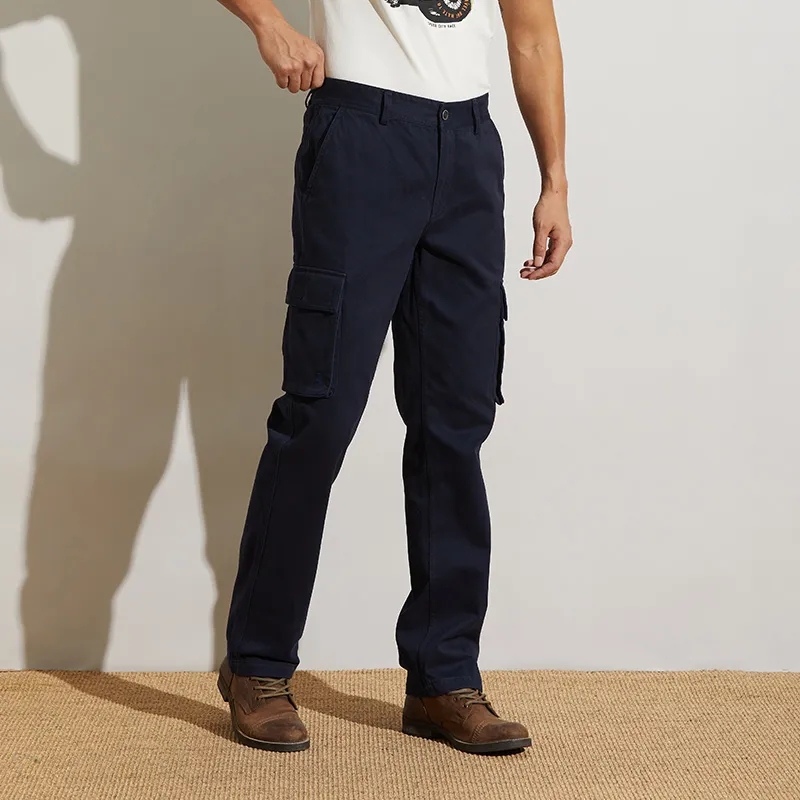 MCS Casual Pants Men's Navy Blue-2