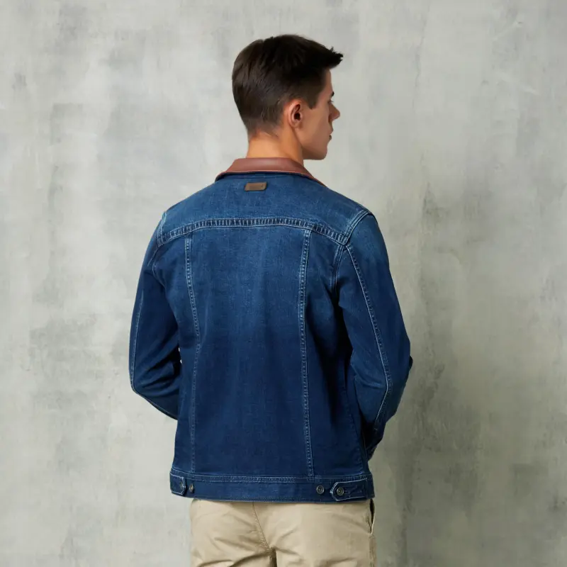 MCS Denim Jackets Men Blue-6