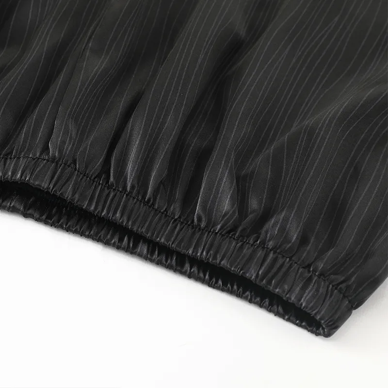 Lan Miao Pajama Set Men's Black-5