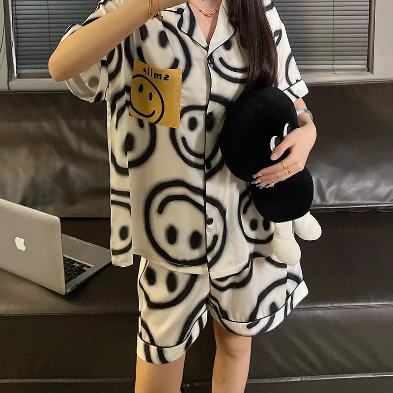 Lan Miao Pajama Set Women's White-1