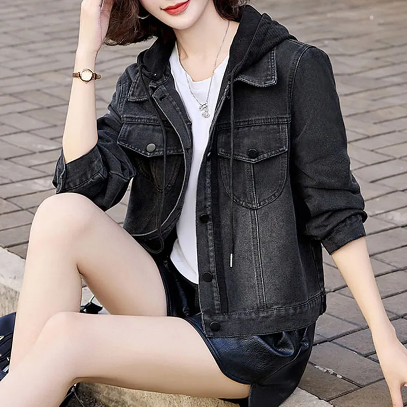 Fele.d Denim Jackets Women's-11