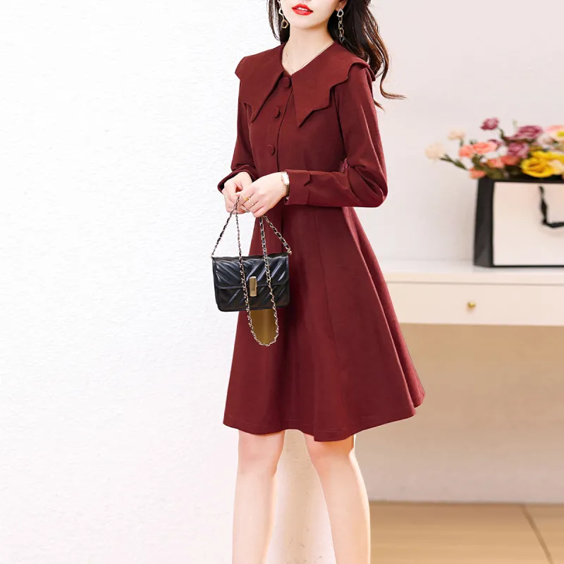 Fele.d Long Sleeved Dress Women's-8