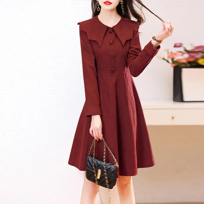 Fele.d Long Sleeved Dress Women's-9