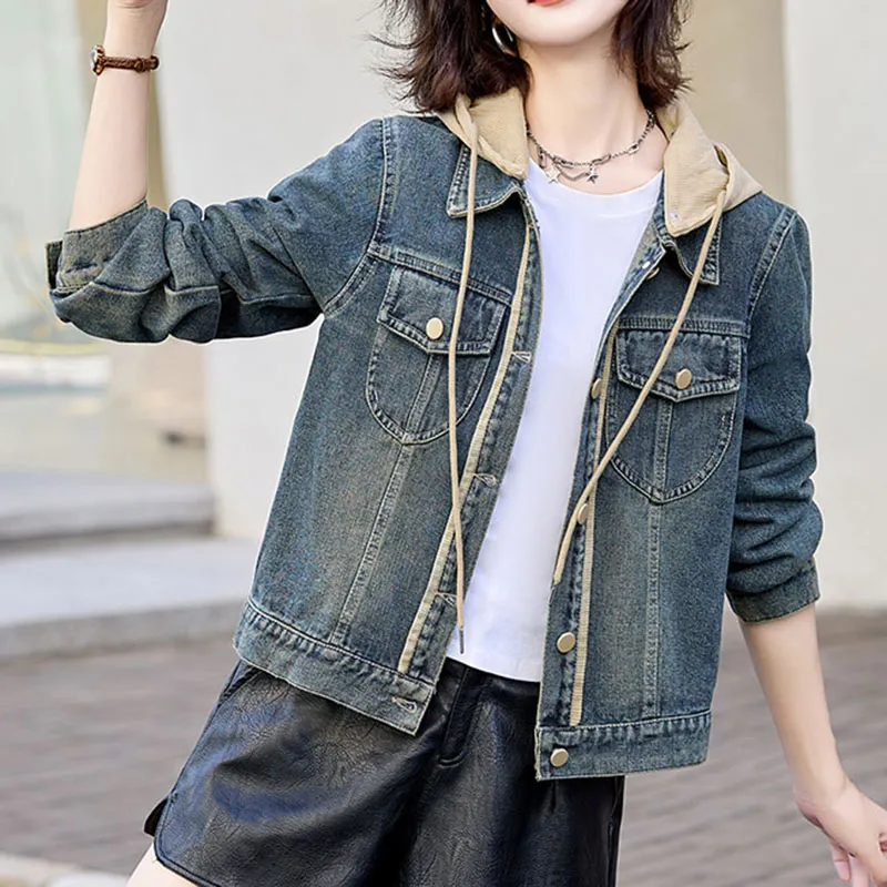 Fele.d Denim Jackets Women's-6