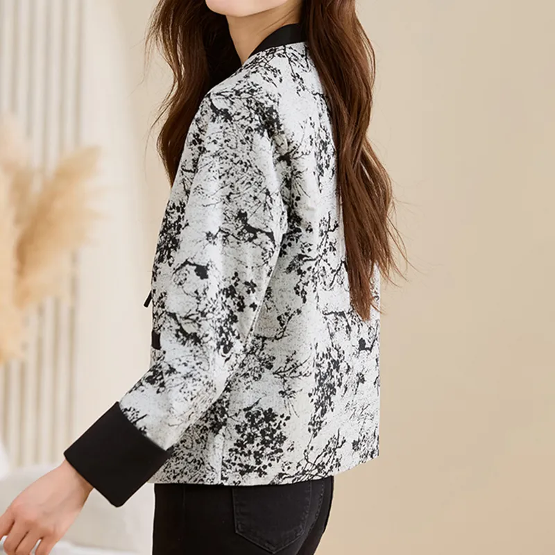 Fele.d Jackets & Coats Women's Plum Blossom Print-6