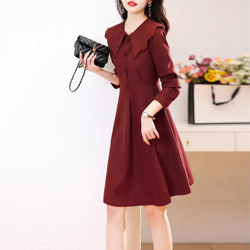 Fele.d Long Sleeved Dress Women's-7