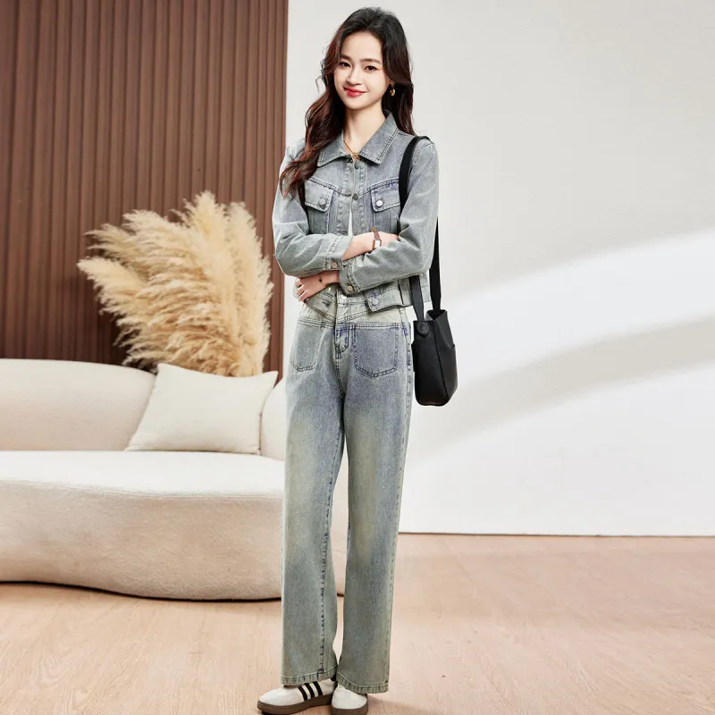 Fele.d Casual Suit Women's Light Blue-2