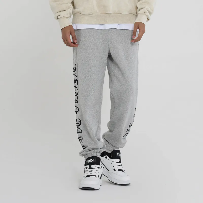 VLONE Gothic Alphabet Series Sweatpants Unisex-16