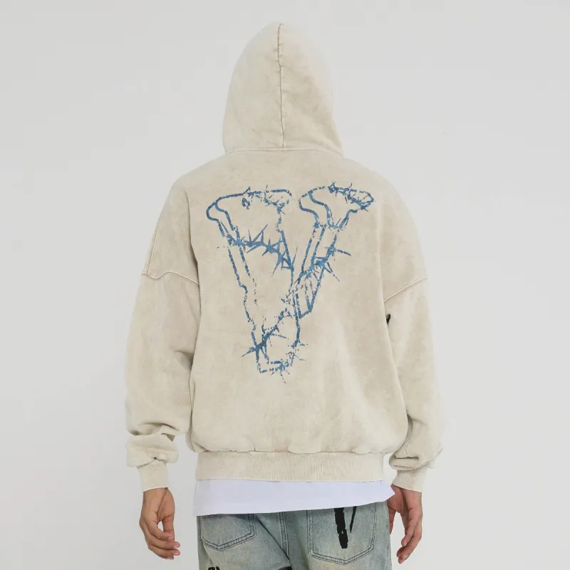 VLONE Sweatshirts Unisex Beige-4