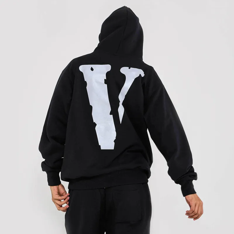 VLONE 3M Reflective Collection Sweatshirt Unisex Black-6