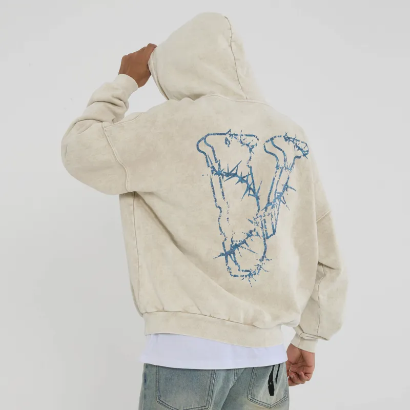 VLONE Sweatshirts Unisex Beige-3