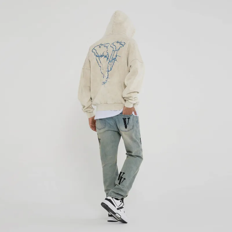 VLONE Sweatshirts Unisex Beige-5