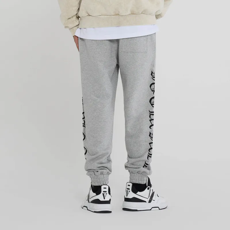 VLONE Gothic Alphabet Series Sweatpants Unisex-14