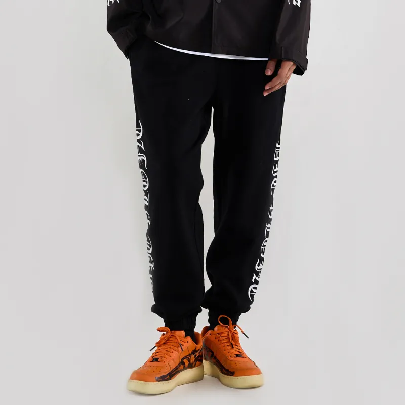 VLONE Gothic Alphabet Series Sweatpants Unisex-6