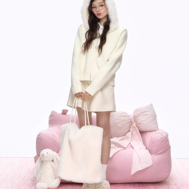ELEVEN SLEEP Knitwear Women's White-4