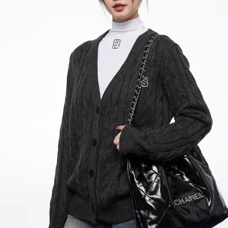 ELEVEN SLEEP Sweater Women's Dark Gray-3