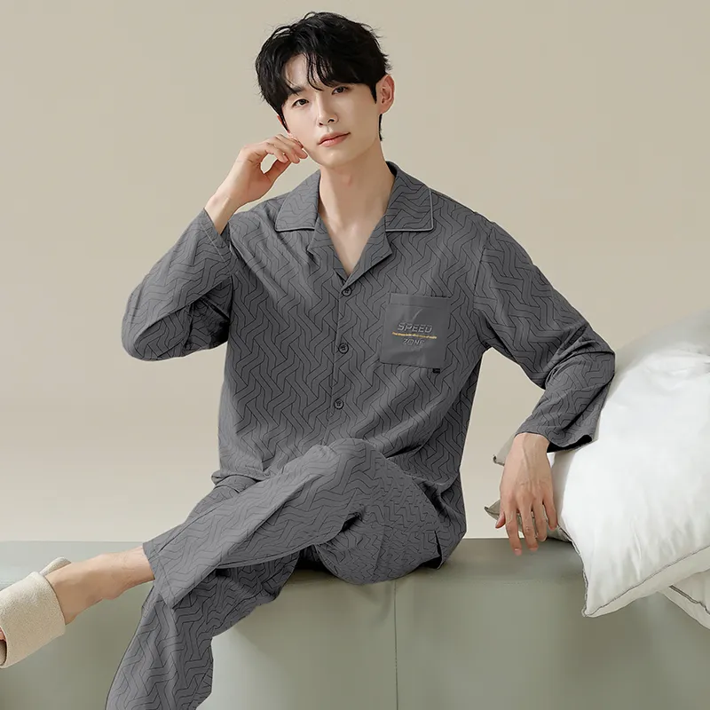 Huggy Kissy Men Pajama Sets-11