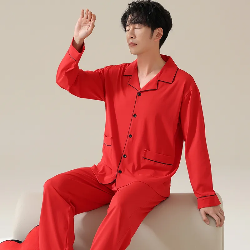 Huggy Kissy Men Pajama Sets-3