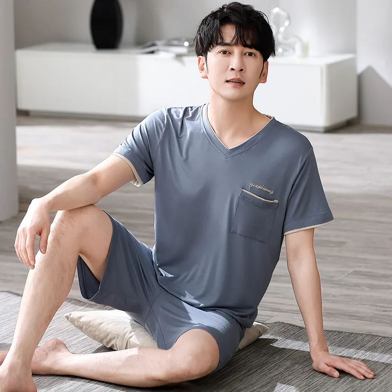 Huggy Kissy Men Pajama Sets-25
