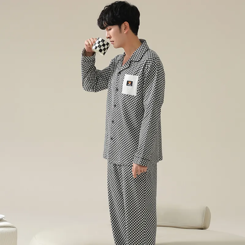 Huggy Kissy Men Pajama Sets-23